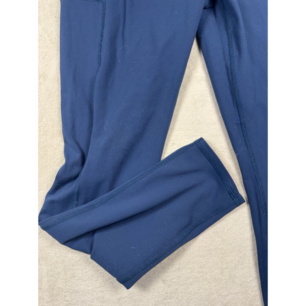 Skechers GO WALK Women’s Blue High Waisted Leggings Side Pockets Stretch Large - Picture 9 of 12